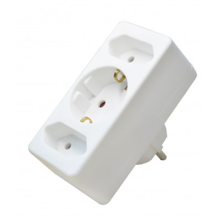 PM-45 trostruki razvodnik 2+1 2x2.5A/1x16A 250V 575W Mitea Electric