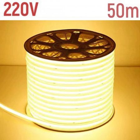 MLA-320D-COB 10W/1m 220V 3000K IP65 set 50m kotur COB LED traka - svetleći niz 320 LED/1m Mitea Lighting