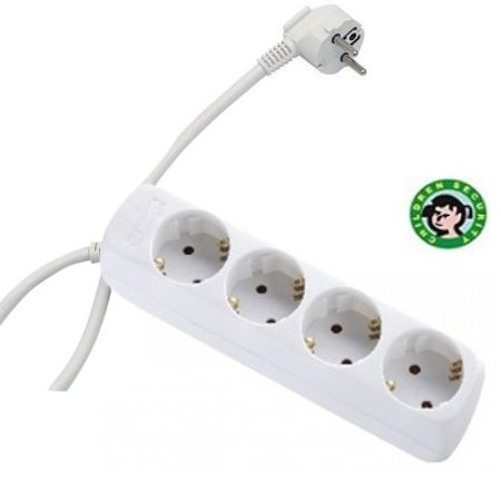 ME-PK4-2M DZ 16A 250V 3680W 3x1.5mm2 prenosna nerastavna četvorostruka priključnica (produžni kabl) Mitea Electric