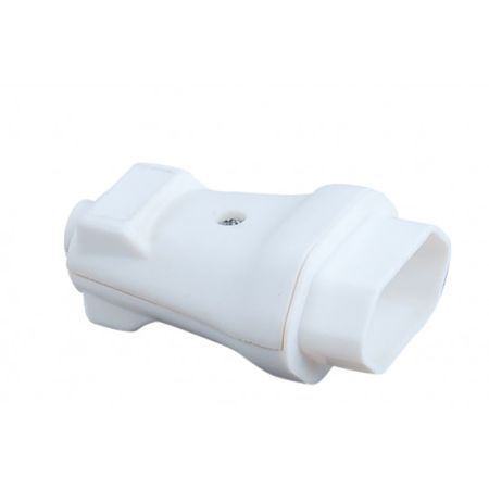 PM-24 PVC DZ dvopolna spojka prenosna priključnica-kuplung 2.5A 250V 575W bez kontakta za uzemljenje EURO Mitea Electric