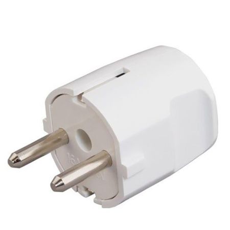 PM-302-W BELI PVC Utikač L 16A 250V dvopolni, sa kontaktom za uzemljenje Mitea Electric