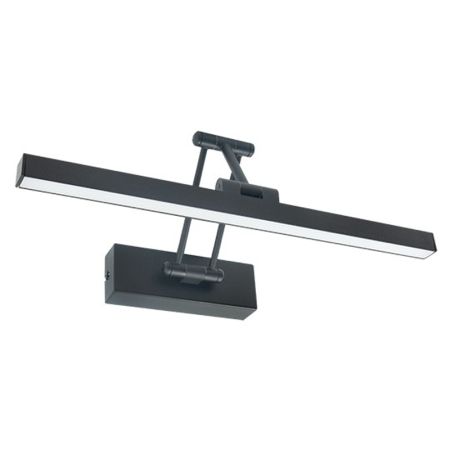 M209464 6500K IP20 Zidna lampa, za sliku ili za ogledalo - crna  LED 8W 395x50x275mm Mitea Lighting